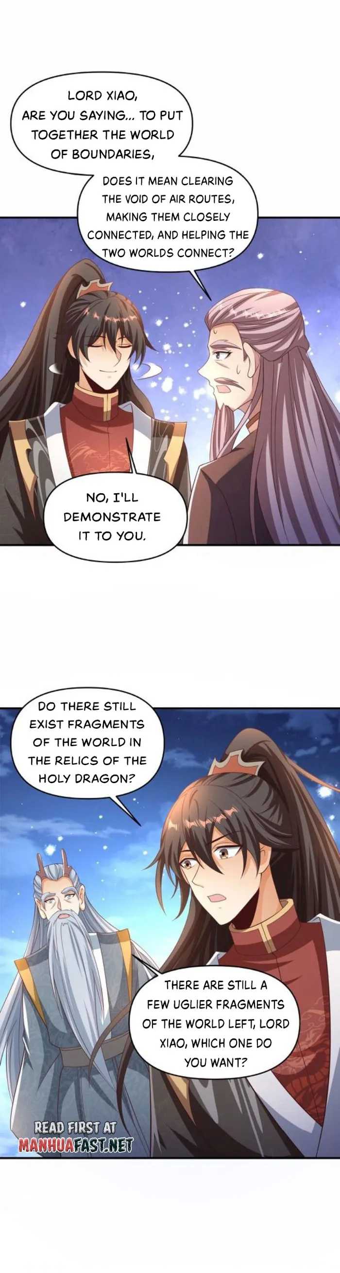 It’s Over! Empress’ Husband is Actually Invincible Chapter 269 page 1