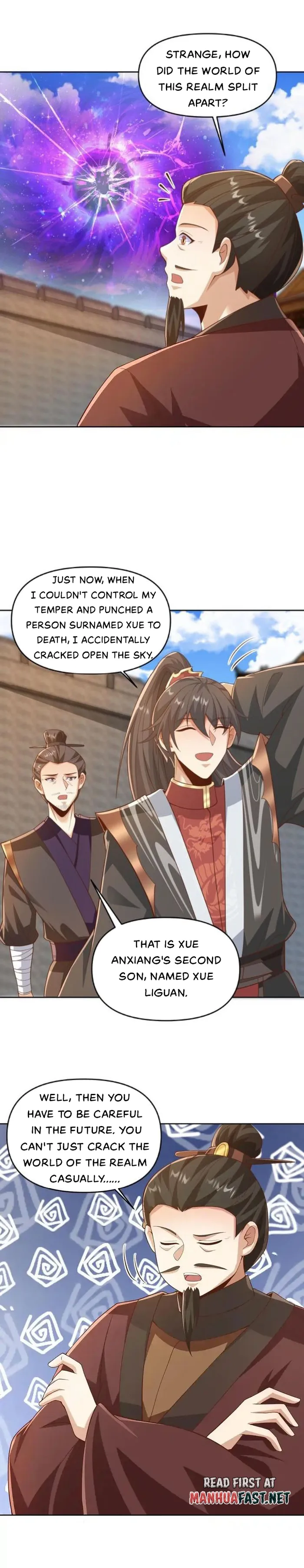 It’s Over! Empress’ Husband is Actually Invincible Chapter 318 page 1