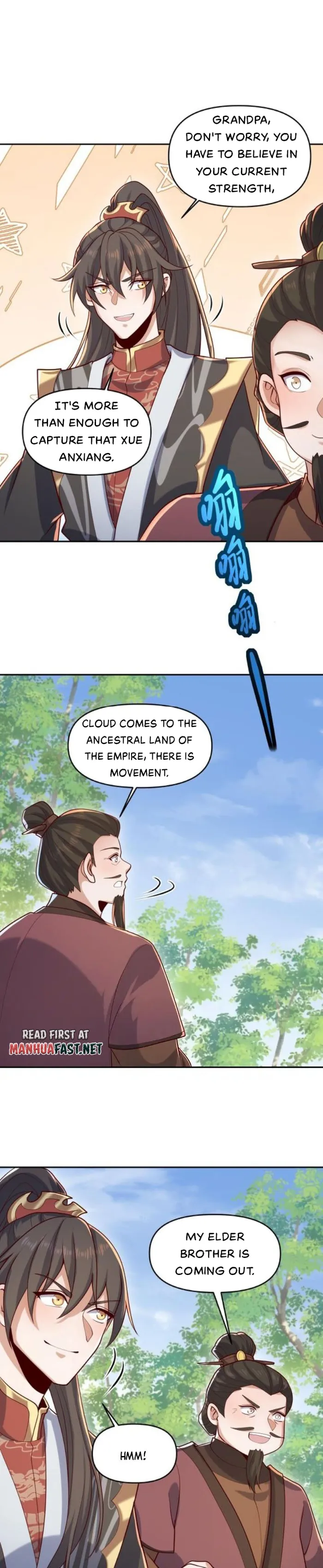 It’s Over! Empress’ Husband is Actually Invincible Chapter 321 page 1