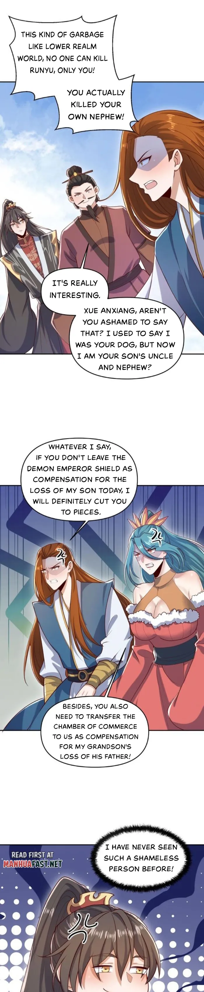 It’s Over! Empress’ Husband is Actually Invincible Chapter 321 page 6