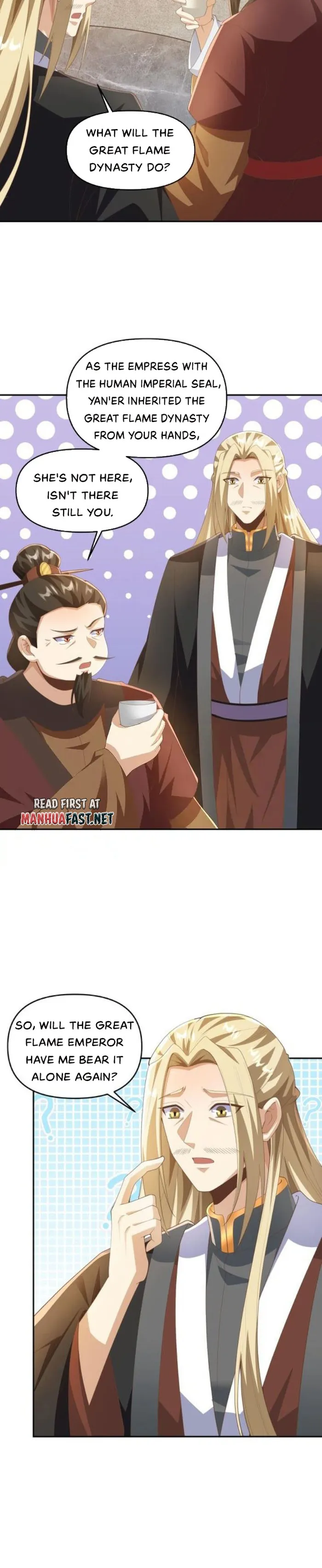 It’s Over! Empress’ Husband is Actually Invincible Chapter 349 page 1