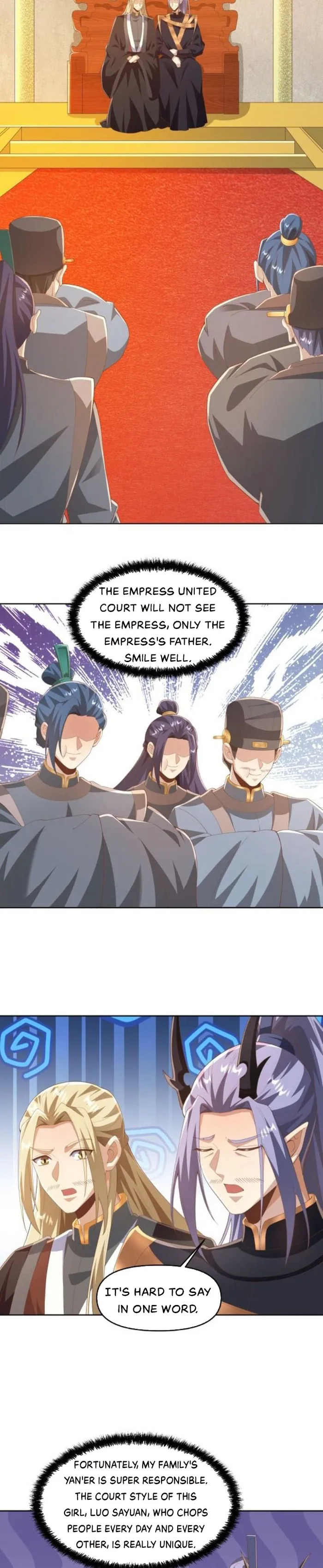 It’s Over! Empress’ Husband is Actually Invincible Chapter 349 page 5