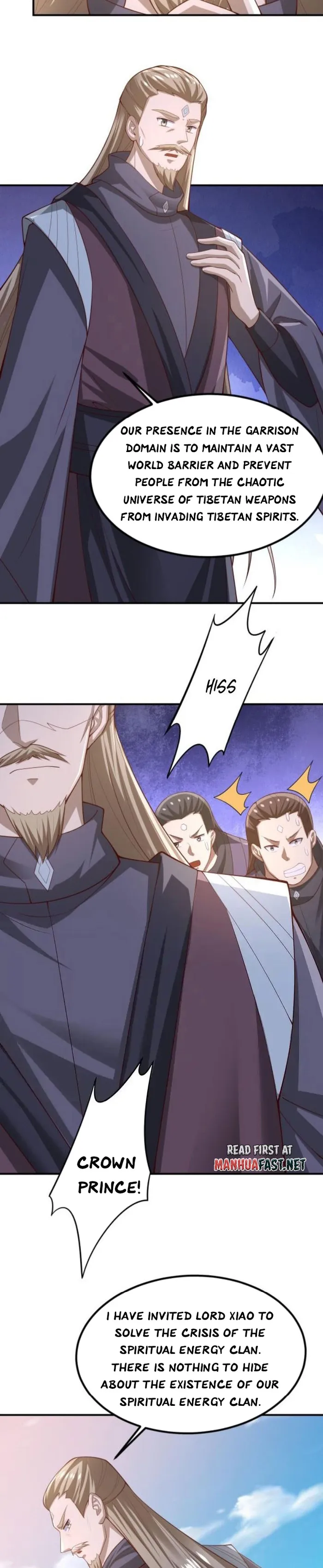 It’s Over! Empress’ Husband is Actually Invincible Chapter 354 page 1