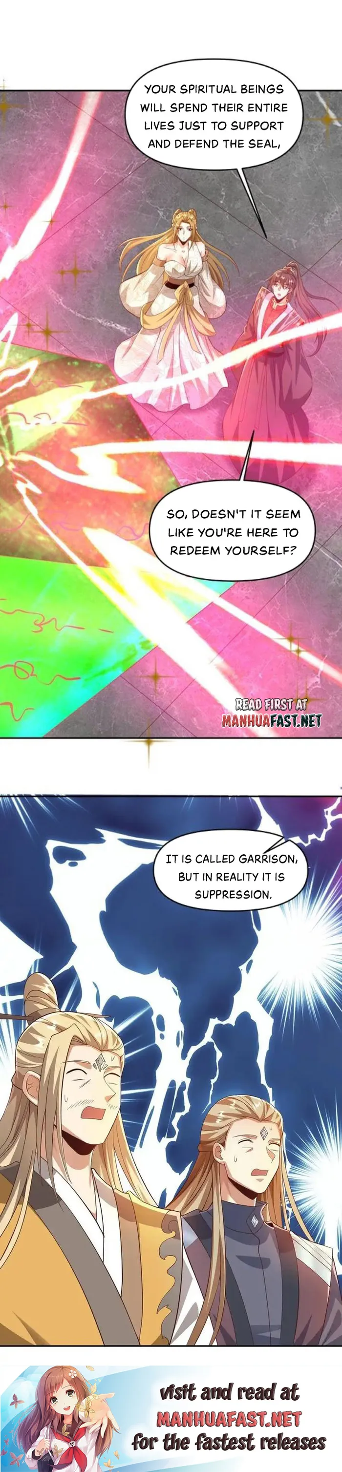 It’s Over! Empress’ Husband is Actually Invincible Chapter 358 page 7