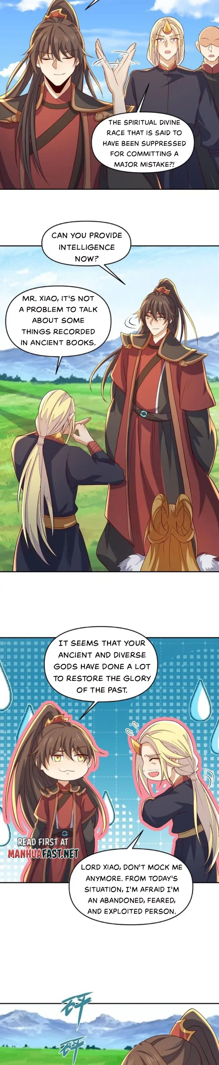 It’s Over! Empress’ Husband is Actually Invincible Chapter 379 page 1