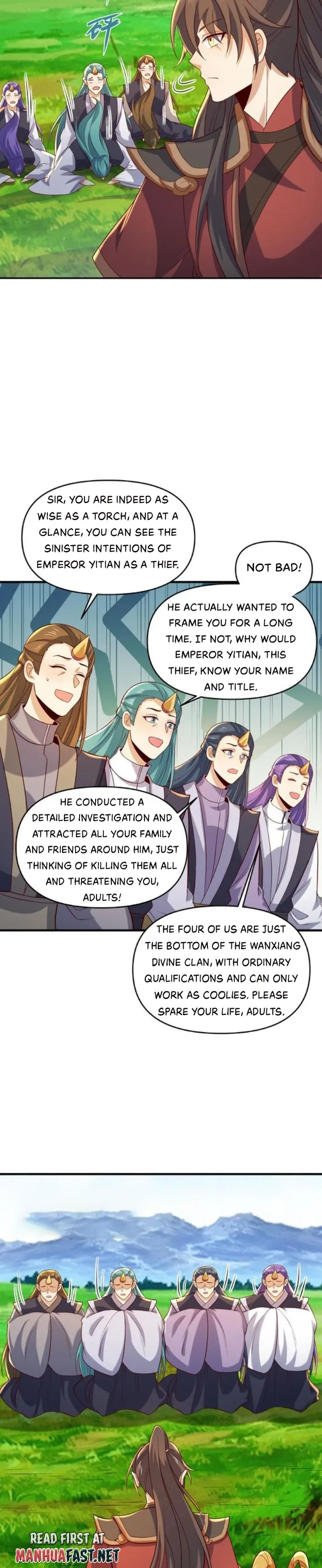 It’s Over! Empress’ Husband is Actually Invincible Chapter 379 page 2