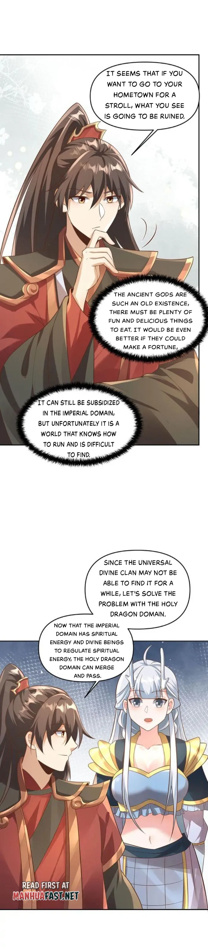 It’s Over! Empress’ Husband is Actually Invincible Chapter 381 page 1