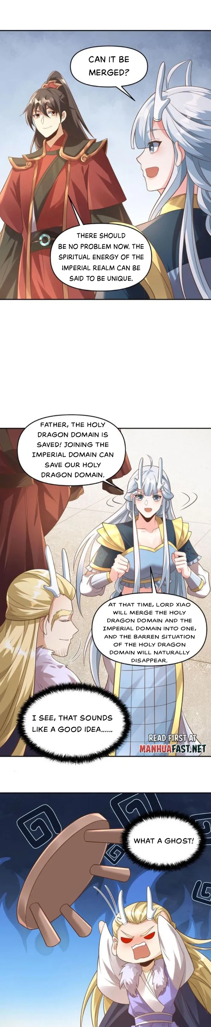 It’s Over! Empress’ Husband is Actually Invincible Chapter 381 page 2