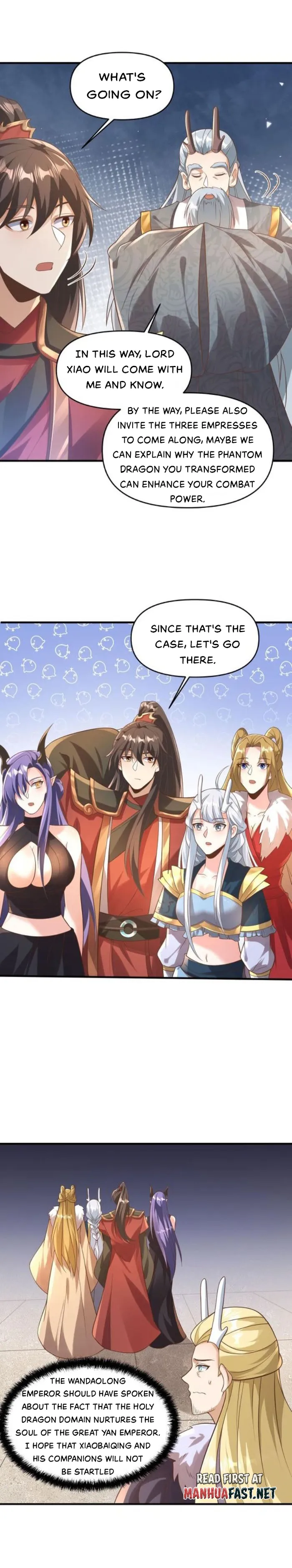 It’s Over! Empress’ Husband is Actually Invincible Chapter 381 page 5