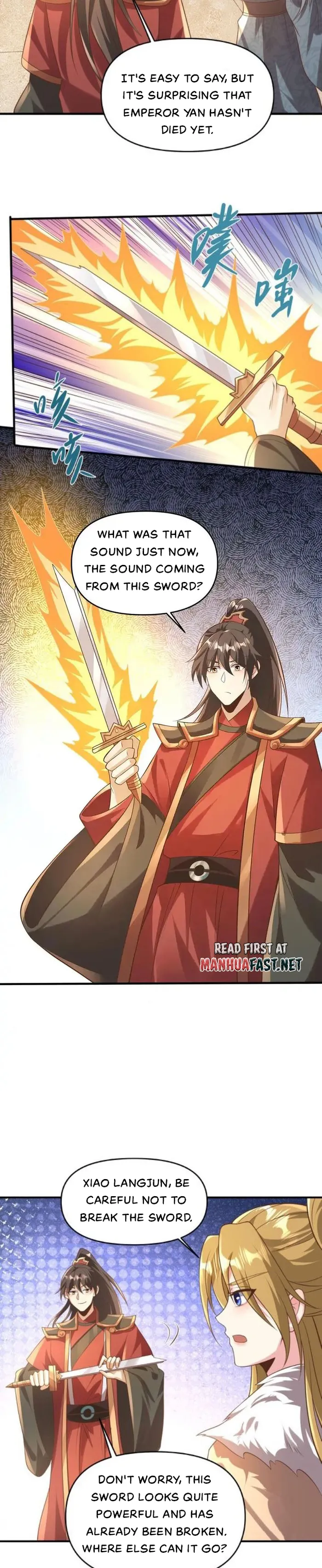 It’s Over! Empress’ Husband is Actually Invincible Chapter 381 page 7