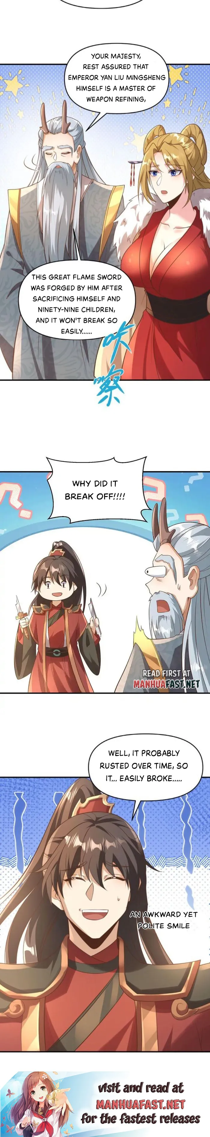 It’s Over! Empress’ Husband is Actually Invincible Chapter 381 page 8