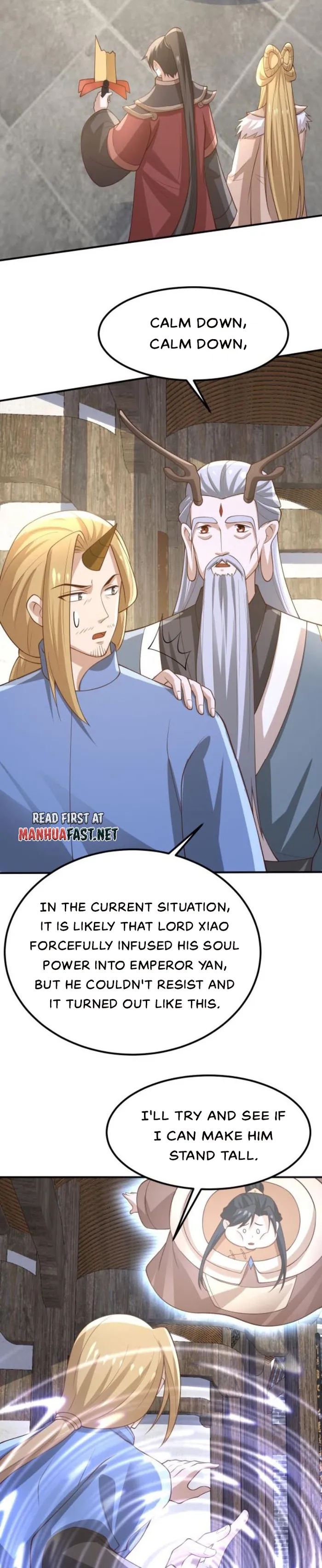 It’s Over! Empress’ Husband is Actually Invincible Chapter 383 page 1