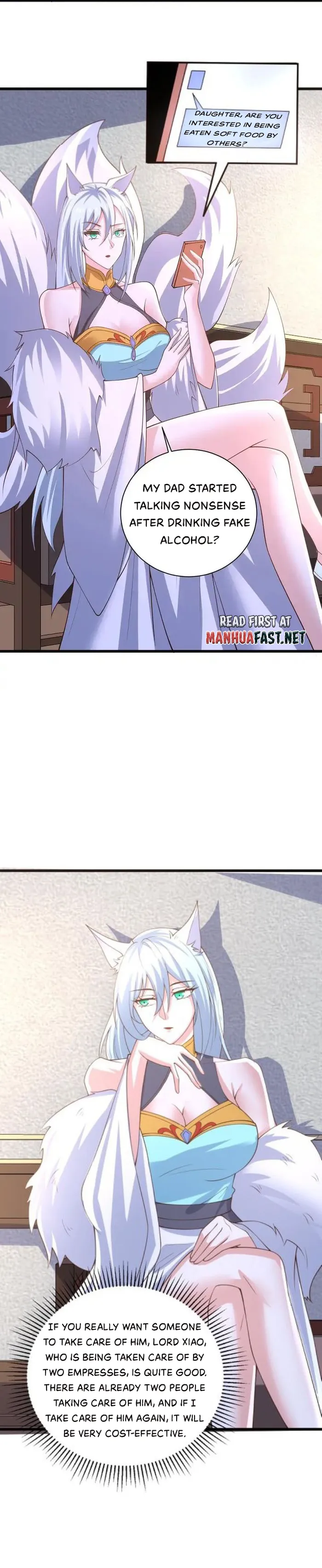 It’s Over! Empress’ Husband is Actually Invincible Chapter 384 page 9
