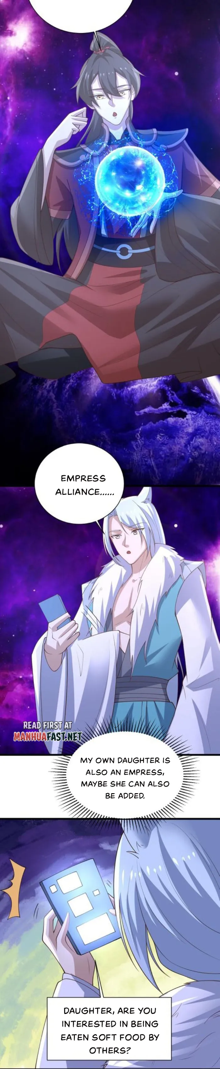 It’s Over! Empress’ Husband is Actually Invincible Chapter 384 page 8