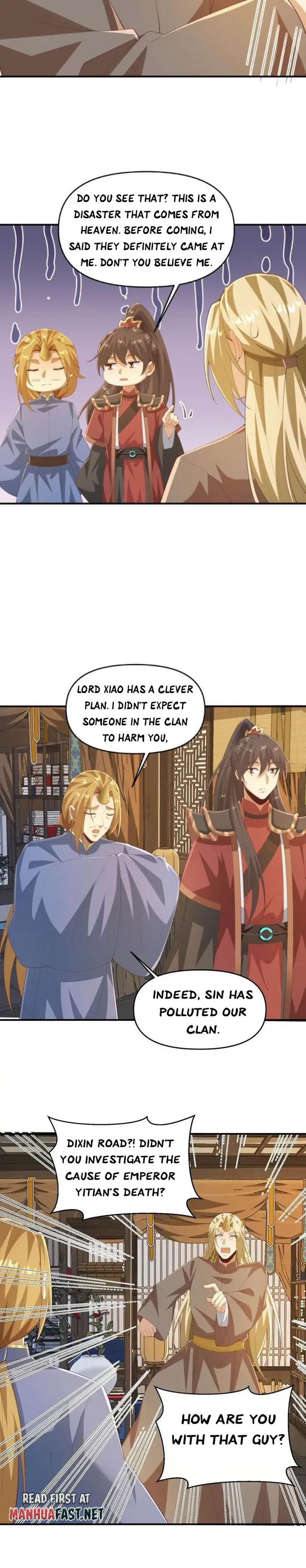 It’s Over! Empress’ Husband is Actually Invincible Chapter 387 page 3