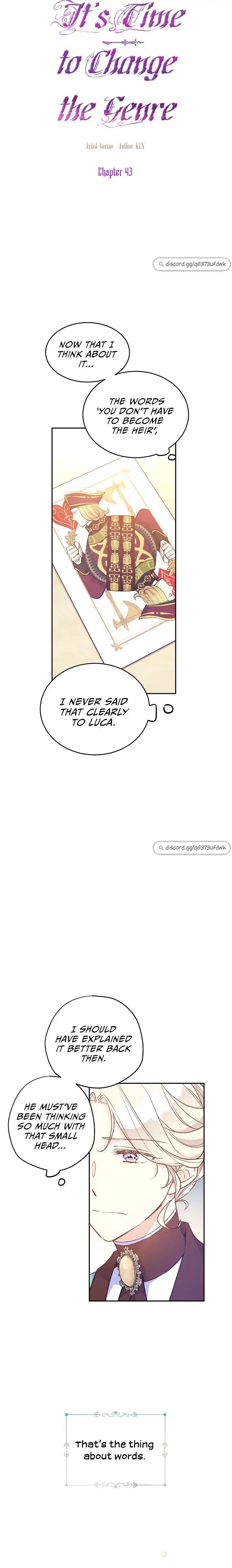 It’s Time to Change the Genre Chapter 43 page 5