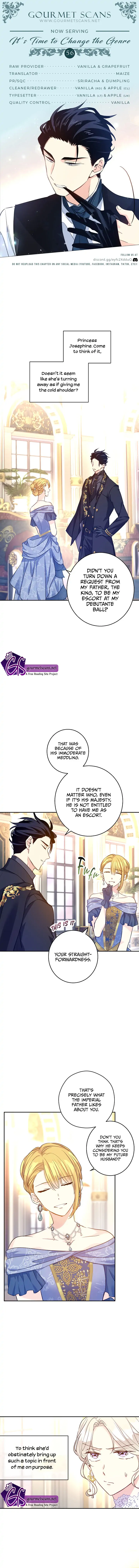 It’s Time to Change the Genre Chapter 56 page 0