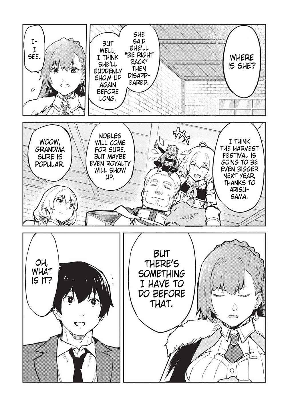 Itsudemo Jitaku Ni Kaereru Ore Wa, Isekai De Gyoushounin O Hajimemashita Chapter 39 page 8