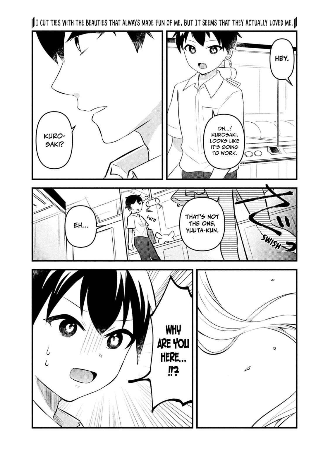 Itsumo Baka ni shitekuru Bishoujo-tachi to Zetsuen shitara, Jitsu wa Ore no Koto ga Daisuki Datta you da. Chapter 7 page 4