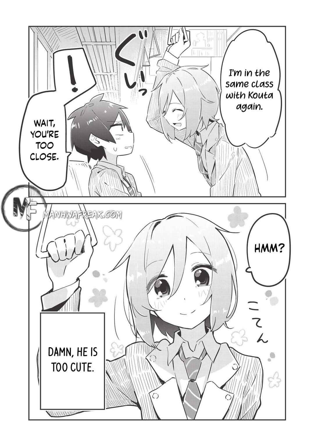 Ittsumo Shiotaiou na Osananajimi dakedo, Ore ni Kataomoi shite iru no ga Barebare de Kawaii. Chapter 1 page 9