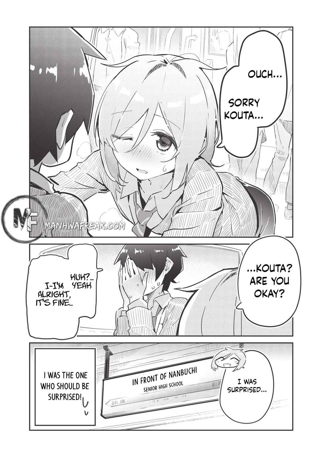 Ittsumo Shiotaiou na Osananajimi dakedo, Ore ni Kataomoi shite iru no ga Barebare de Kawaii. Chapter 1 page 11