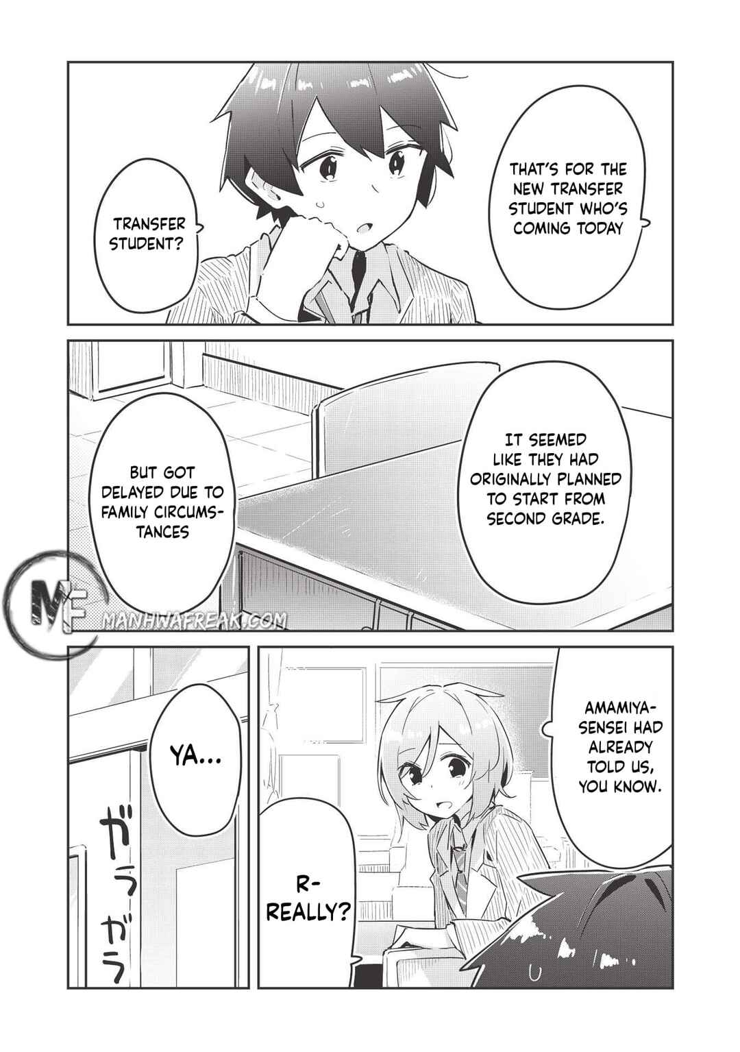 Ittsumo Shiotaiou na Osananajimi dakedo, Ore ni Kataomoi shite iru no ga Barebare de Kawaii. Chapter 1 page 13