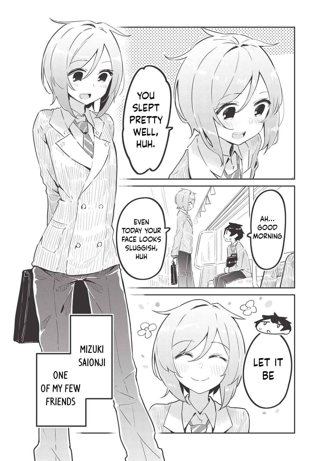 Ittsumo Shiotaiou na Osananajimi dakedo, Ore ni Kataomoi shite iru no ga Barebare de Kawaii. Chapter 1 page 7