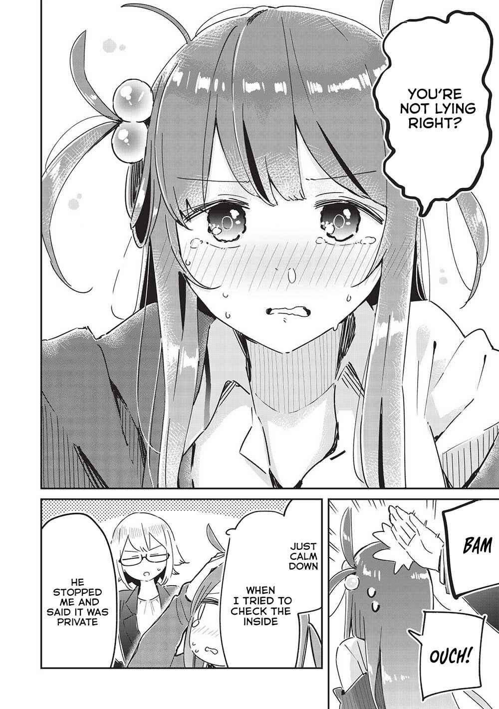 Ittsumo Shiotaiou na Osananajimi dakedo, Ore ni Kataomoi shite iru no ga Barebare de Kawaii. Chapter 16 page 12
