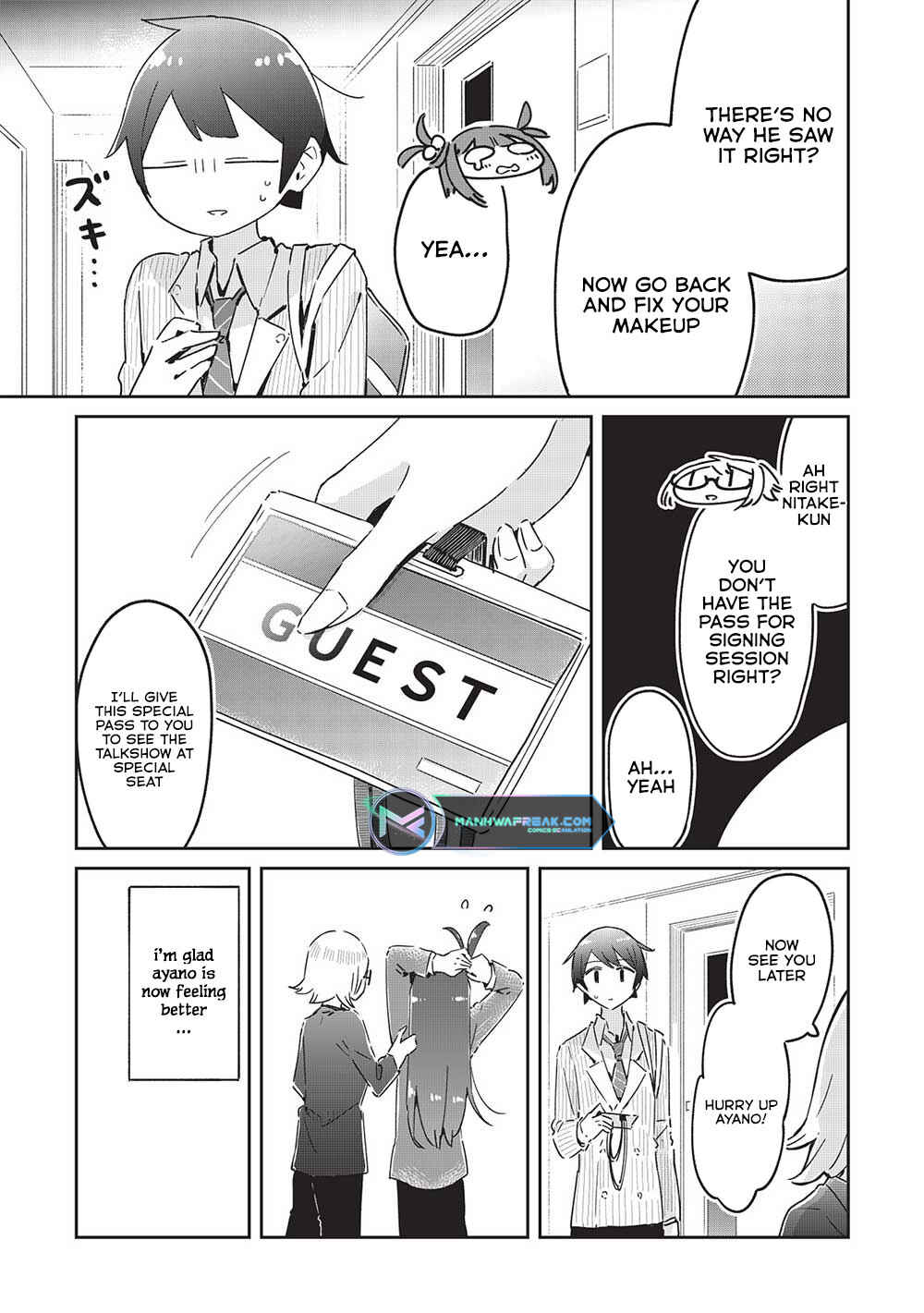 Ittsumo Shiotaiou na Osananajimi dakedo, Ore ni Kataomoi shite iru no ga Barebare de Kawaii. Chapter 16 page 13