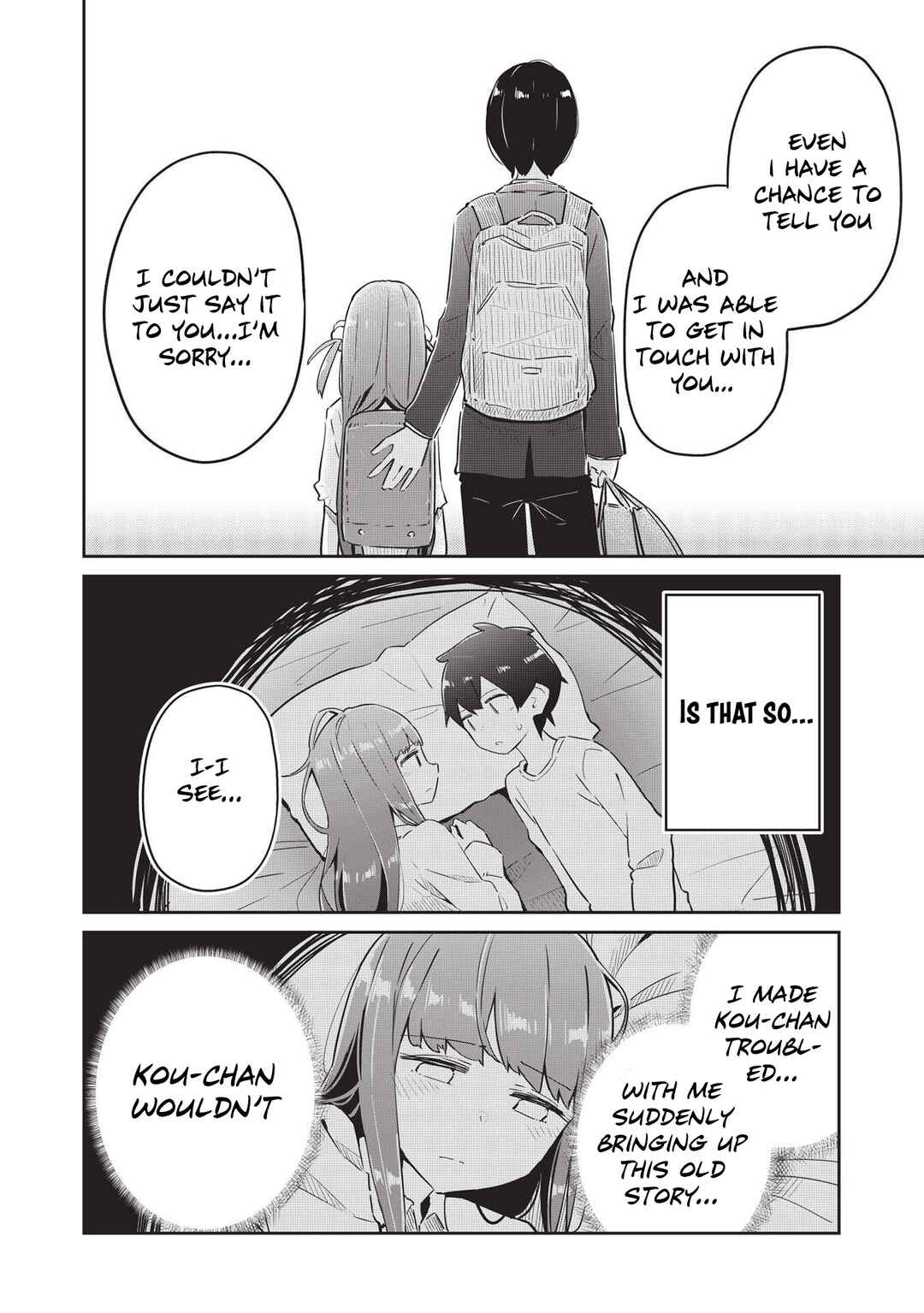 Ittsumo Shiotaiou na Osananajimi dakedo, Ore ni Kataomoi shite iru no ga Barebare de Kawaii. Chapter 5 page 16