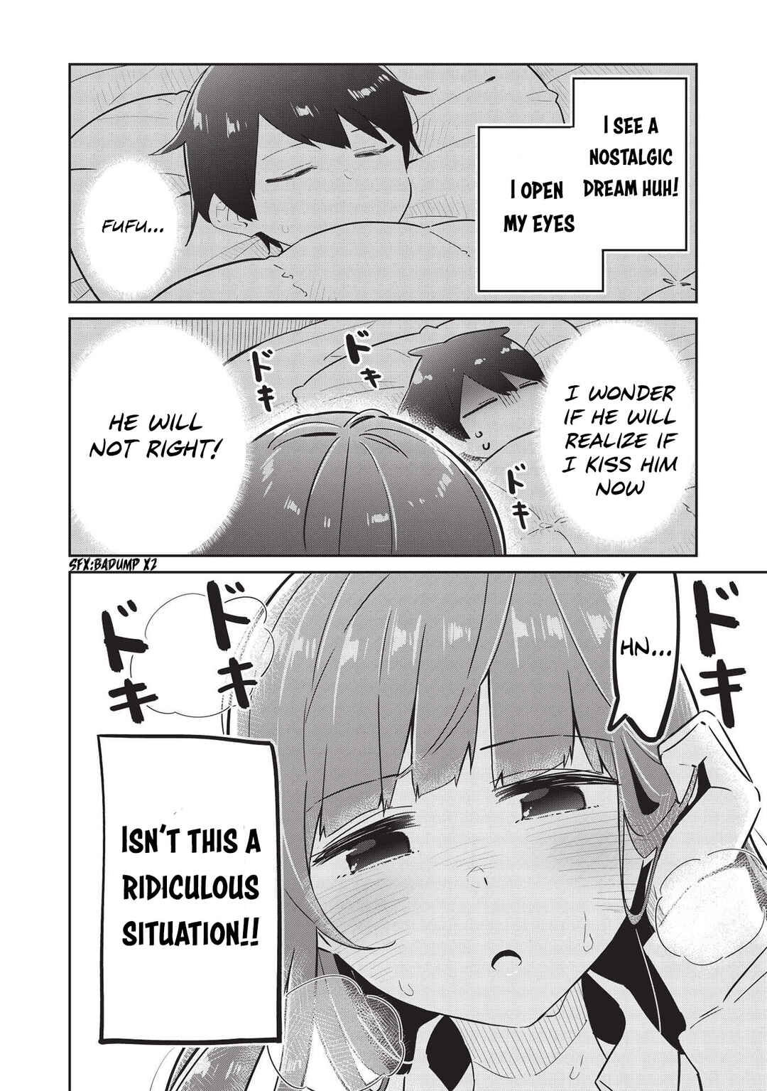 Ittsumo Shiotaiou na Osananajimi dakedo, Ore ni Kataomoi shite iru no ga Barebare de Kawaii. Chapter 5 page 6