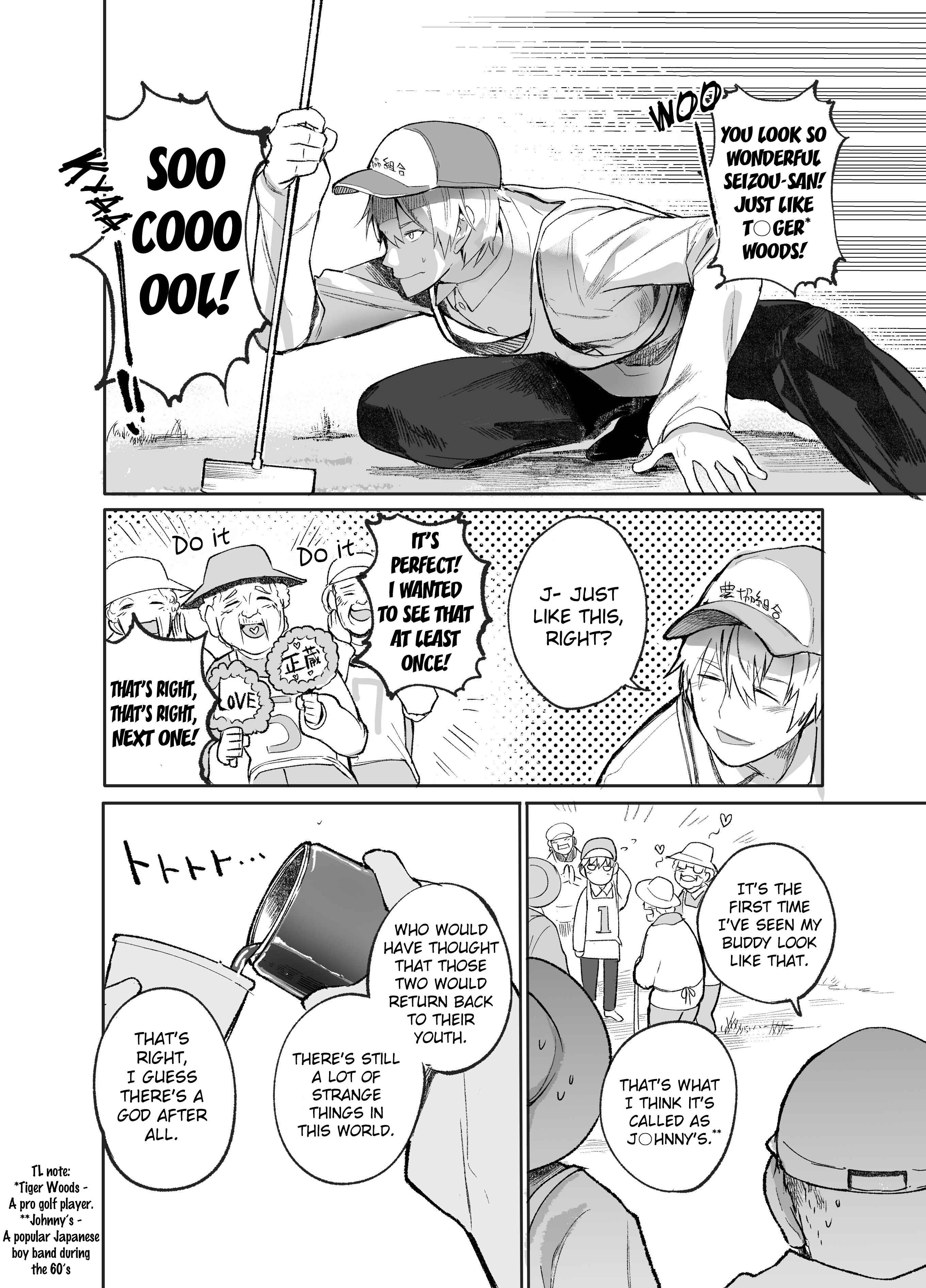 Jii-san to Baa-san Wakagaeru Chapter 3 page 1