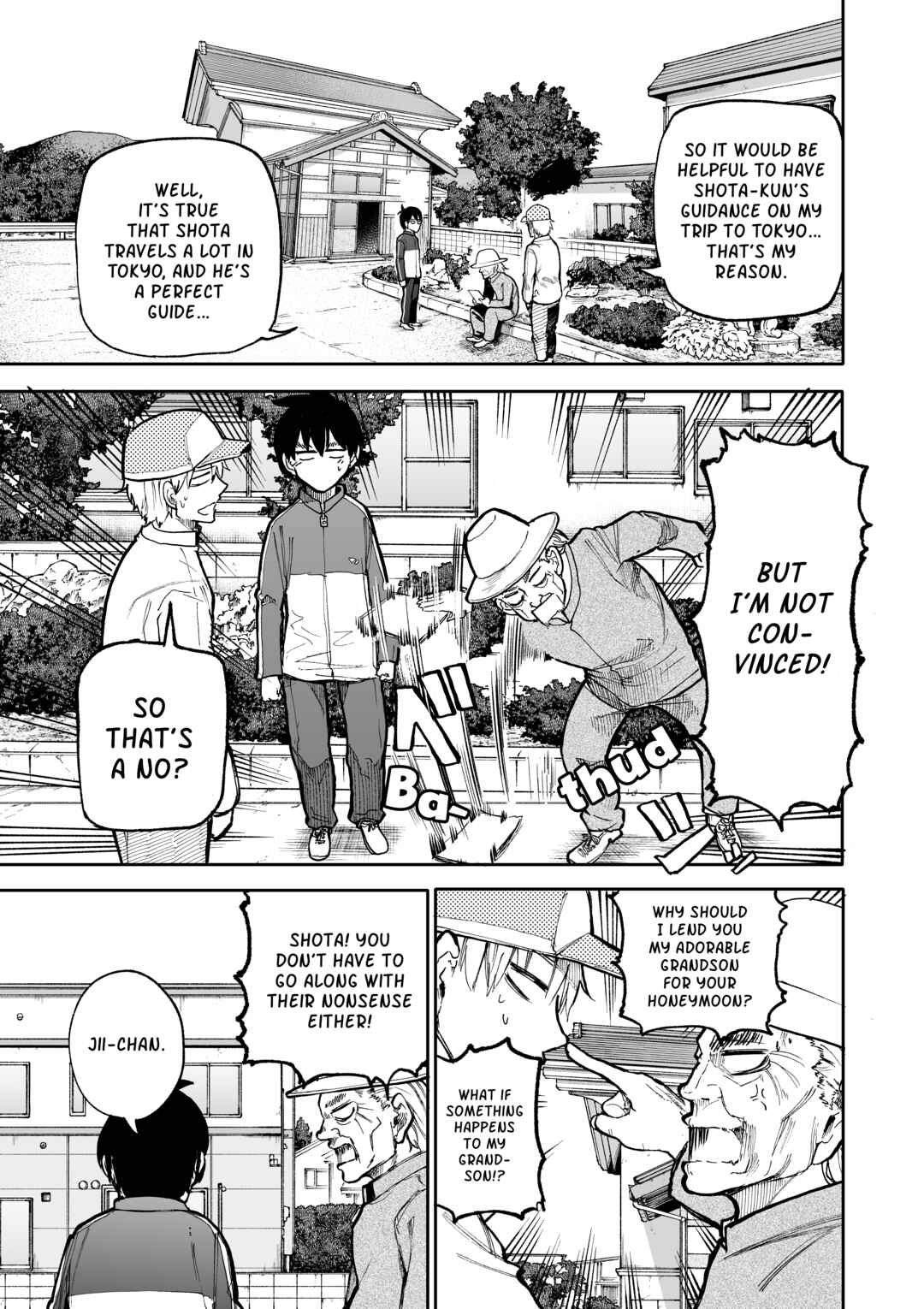 Jii-san to Baa-san Wakagaeru Chapter 98 page 0