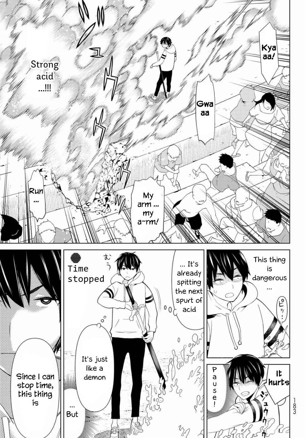 Jikan Teishi Yuusha – Yomei 3-ka no Settei ja Sekai wo Sukuu ni wa Mijika Sugiru Chapter 1 page 35
