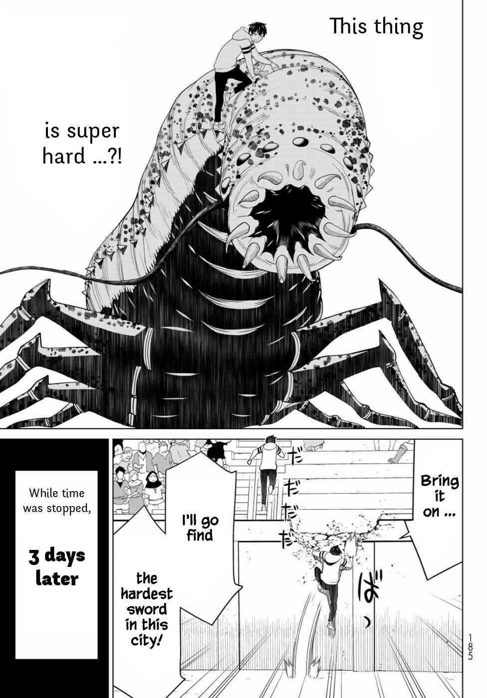 Jikan Teishi Yuusha – Yomei 3-ka no Settei ja Sekai wo Sukuu ni wa Mijika Sugiru Chapter 1 page 37