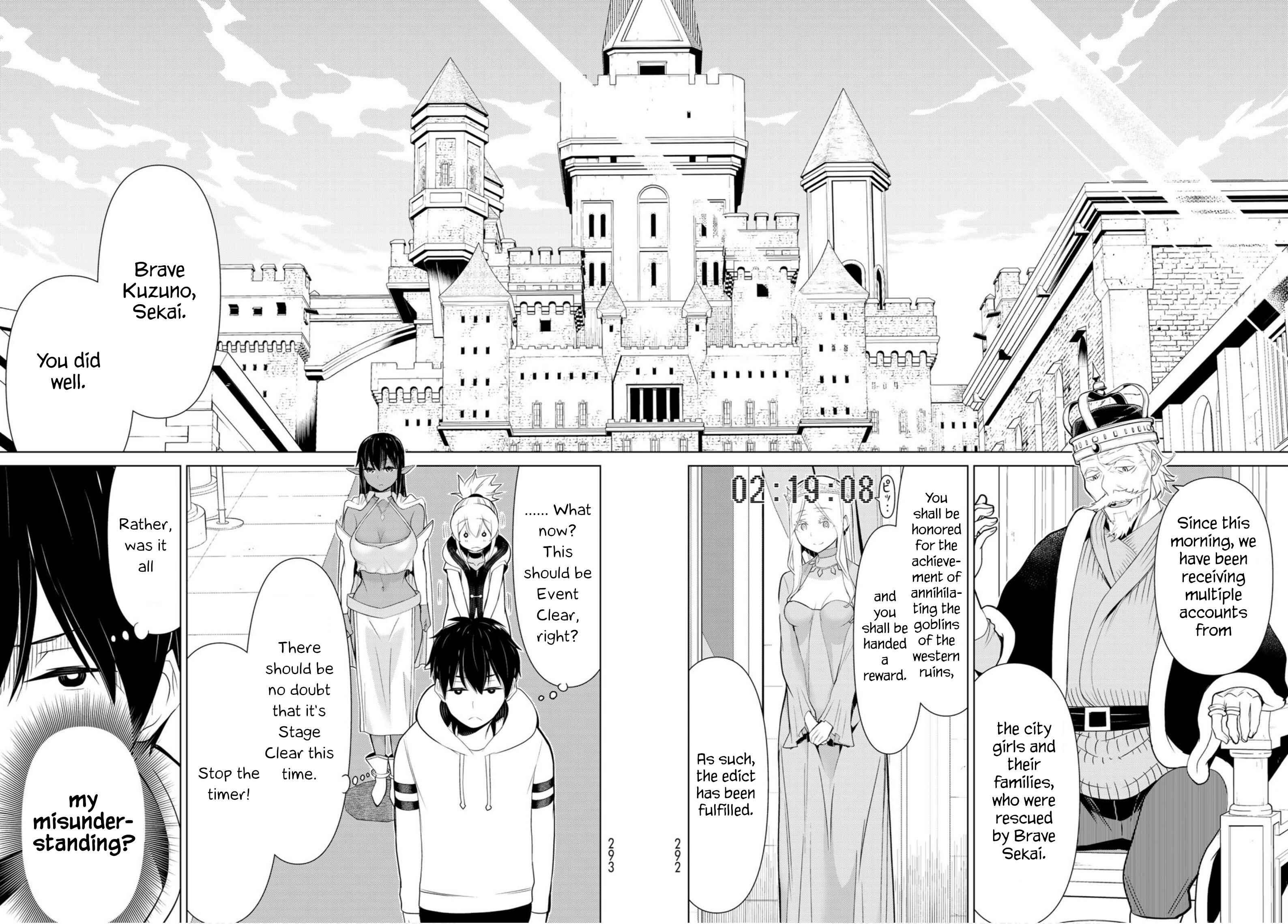 Jikan Teishi Yuusha – Yomei 3-ka no Settei ja Sekai wo Sukuu ni wa Mijika Sugiru Chapter 4 page 34