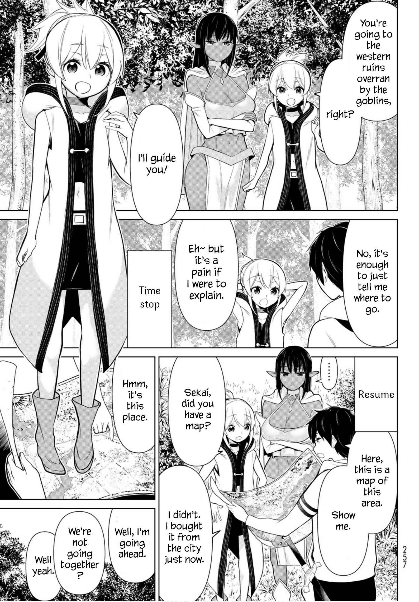Jikan Teishi Yuusha – Yomei 3-ka no Settei ja Sekai wo Sukuu ni wa Mijika Sugiru Chapter 4 page 3