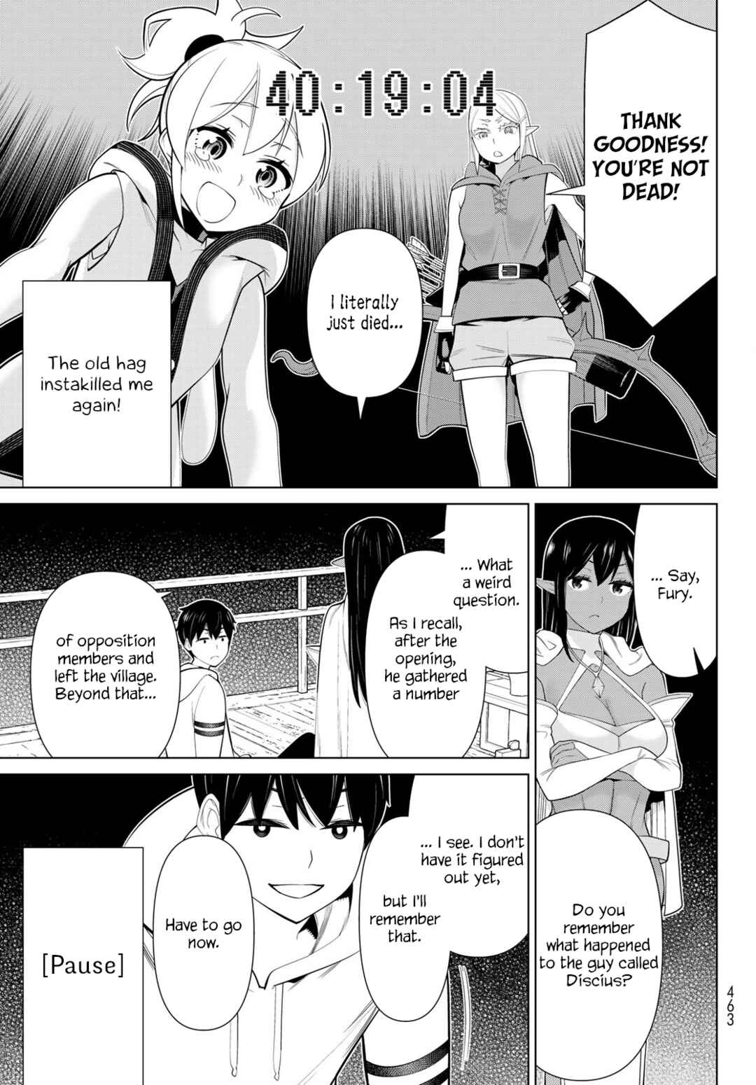 Jikan Teishi Yuusha – Yomei 3-ka no Settei ja Sekai wo Sukuu ni wa Mijika Sugiru Chapter 41 page 33