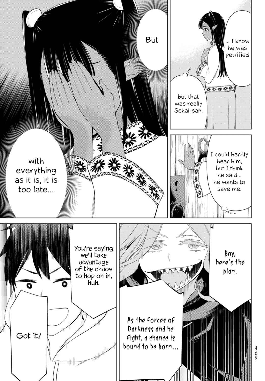 Jikan Teishi Yuusha – Yomei 3-ka no Settei ja Sekai wo Sukuu ni wa Mijika Sugiru Chapter 44 page 34