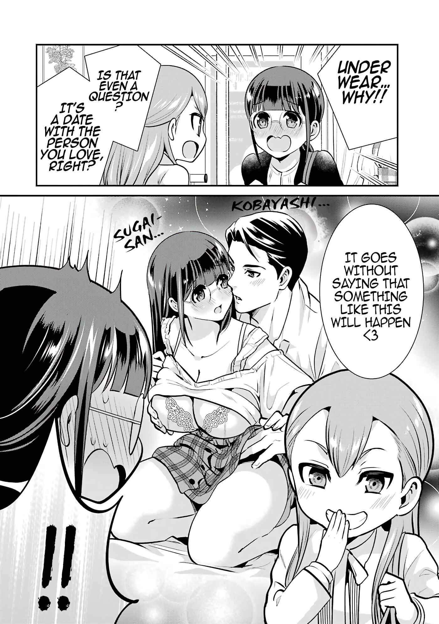 Jimi Joshi x Osekkai Danshi Chapter 13.5 page 9