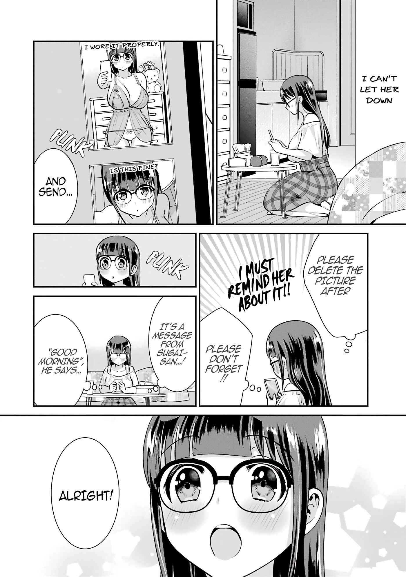 Jimi Joshi x Osekkai Danshi Chapter 13.5 page 15
