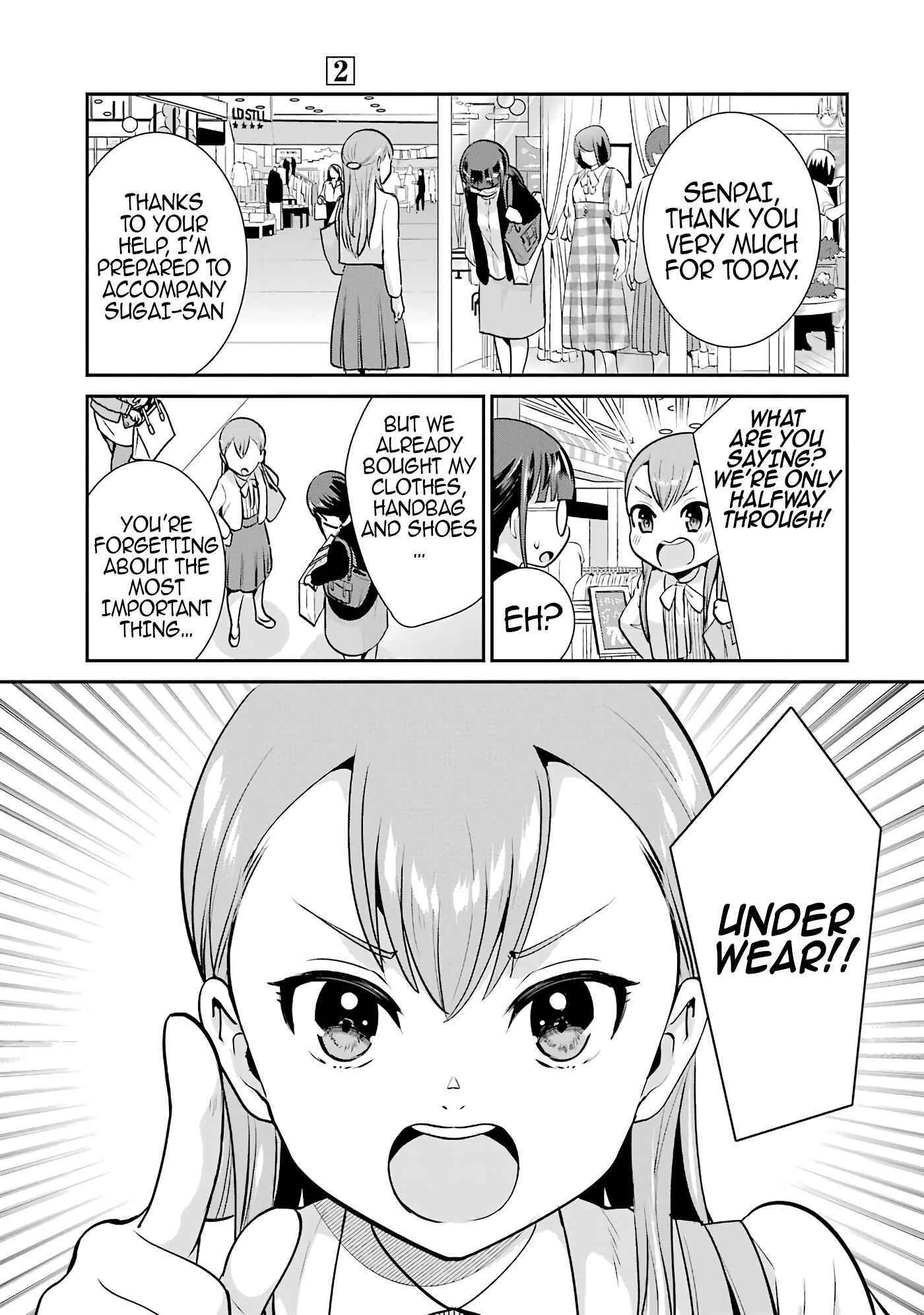 Jimi Joshi x Osekkai Danshi Chapter 13.5 page 8
