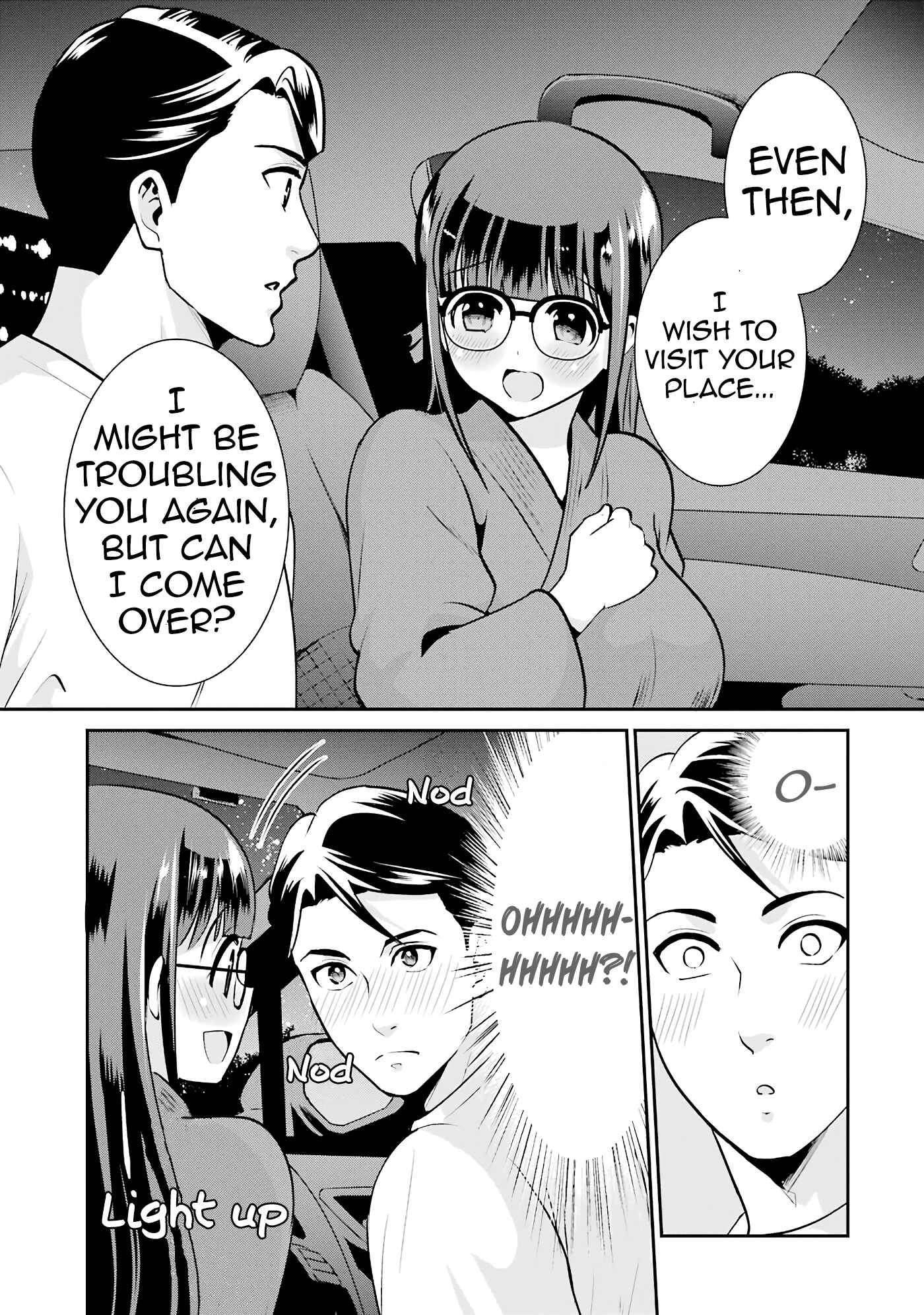 Jimi Joshi x Osekkai Danshi Chapter 15 page 8