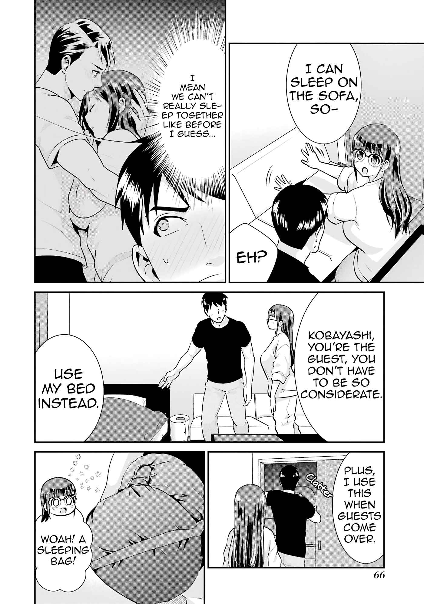 Jimi Joshi x Osekkai Danshi Chapter 16 page 13