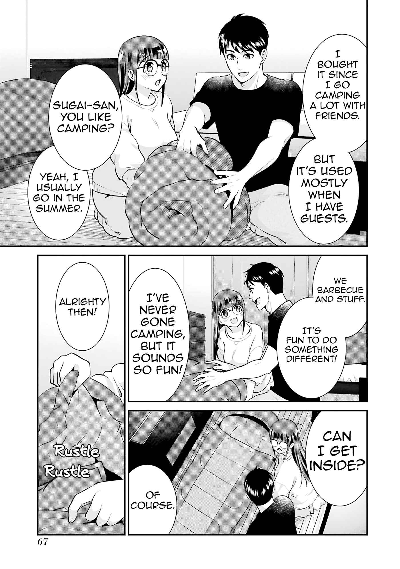 Jimi Joshi x Osekkai Danshi Chapter 16 page 14