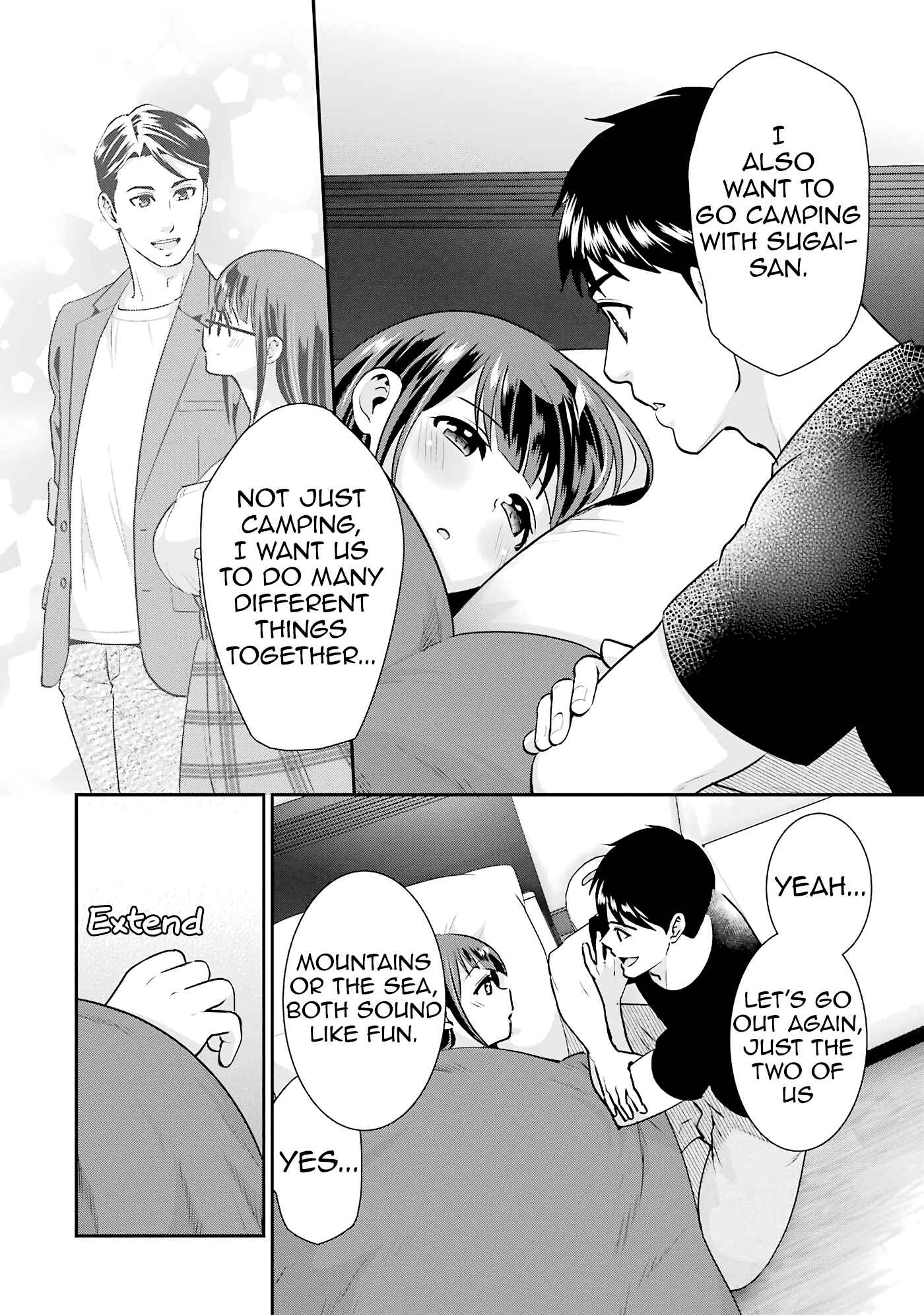 Jimi Joshi x Osekkai Danshi Chapter 16 page 19