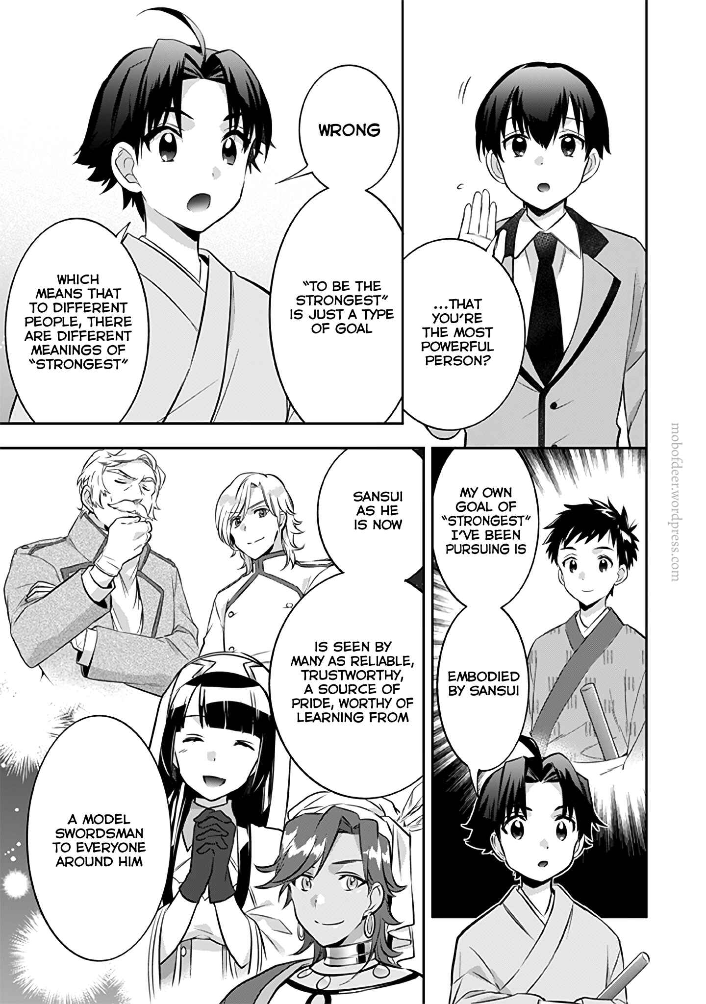 Jimi na Kensei wa Sore Demo Saikyou Desu Chapter 21 page 13