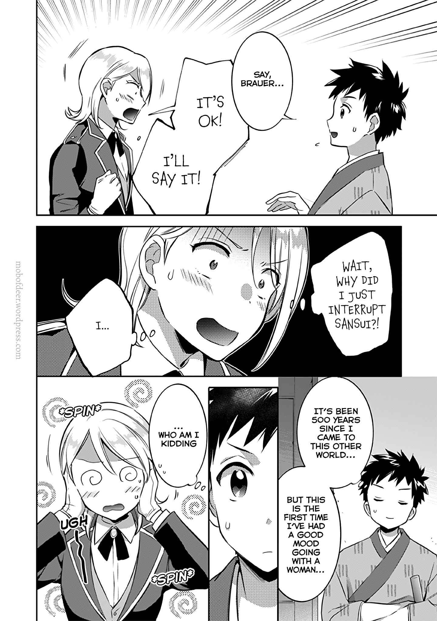 Jimi na Kensei wa Sore Demo Saikyou Desu Chapter 21 page 2