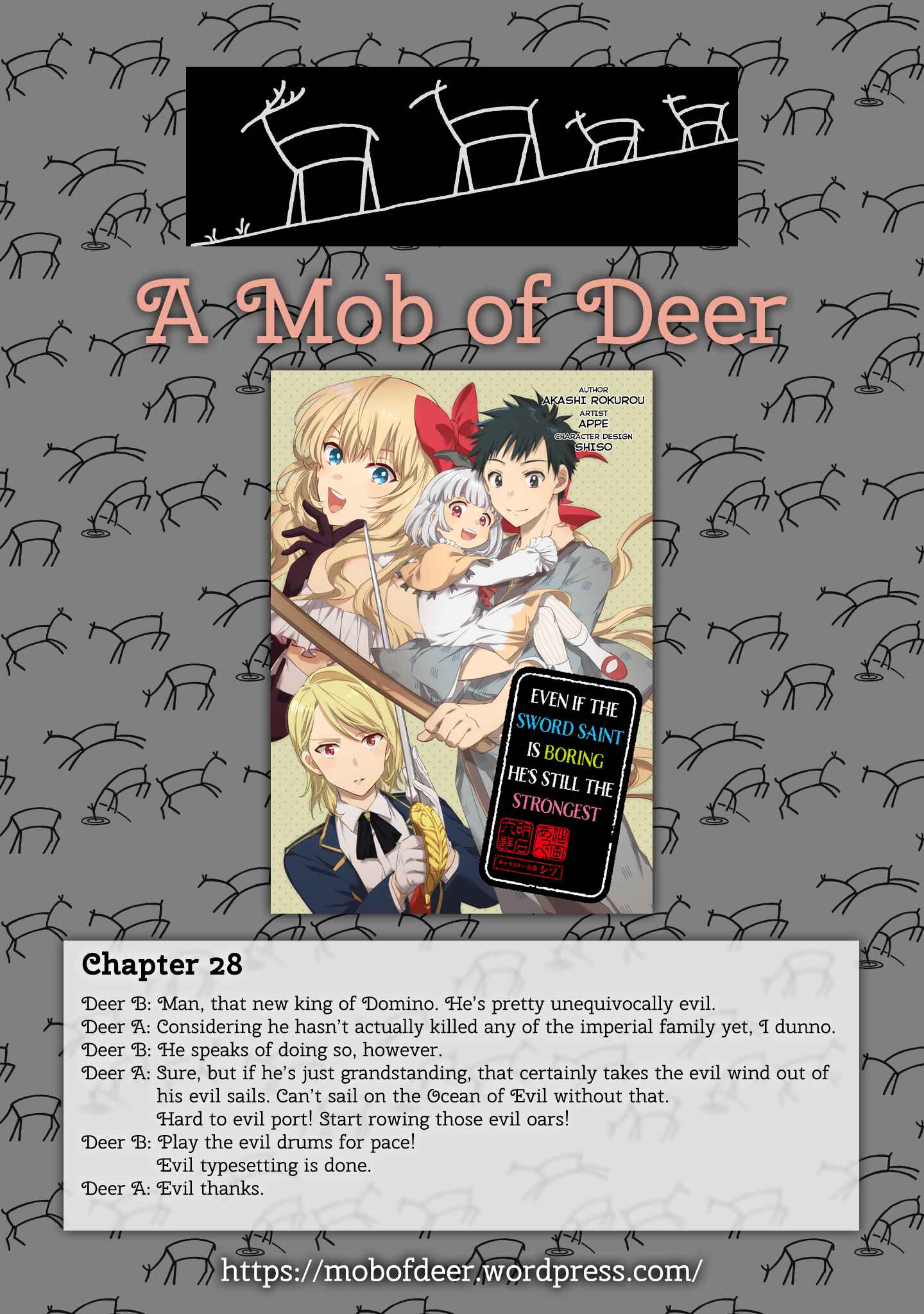 Jimi na Kensei wa Sore Demo Saikyou Desu Chapter 28 page 0