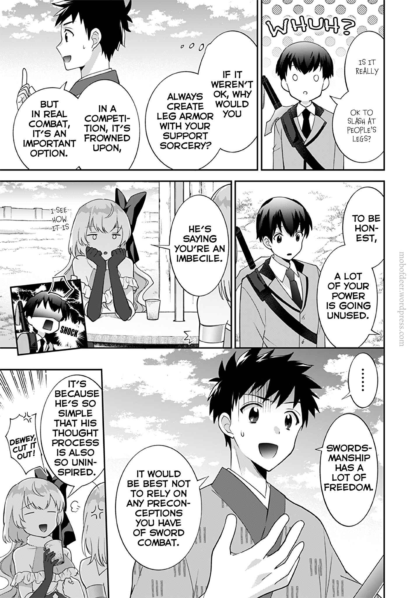 Jimi na Kensei wa Sore Demo Saikyou Desu Chapter 28 page 9